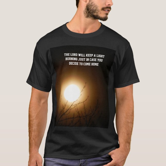 CAMISETA O SENHOR ESPERA POR VOCÊ (Frente)