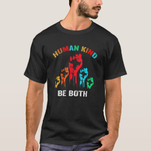 Camiseta O ser humano é a igualdade bondade humanidade Ret