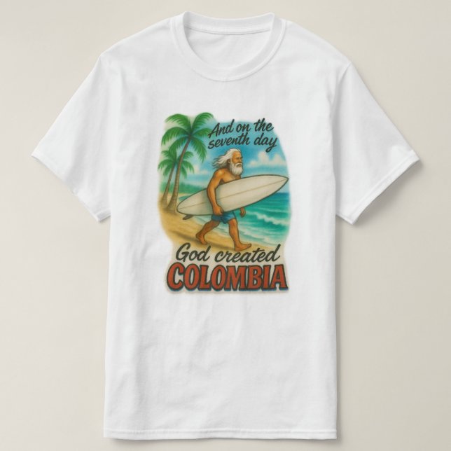 Camiseta O sétimo dia (Frente do Design)