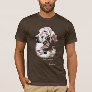 Camiseta O Setter Inglês, Caça à Paixão