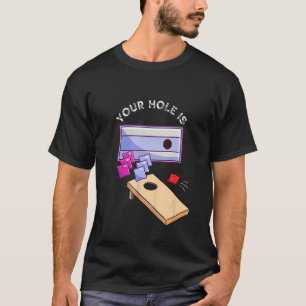 Camiseta O Seu Buraco É O Meu Bag Da Equipe Da Cornualha