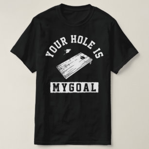 Camiseta O Seu Buraco É O Meu Corno De Goal