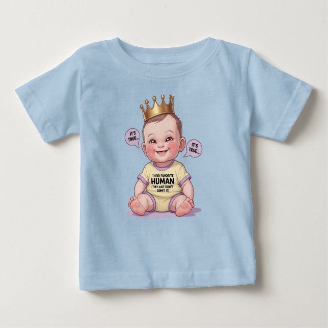 Camiseta O seu ser humano favorito (simplesmente não o admi (Frente)
