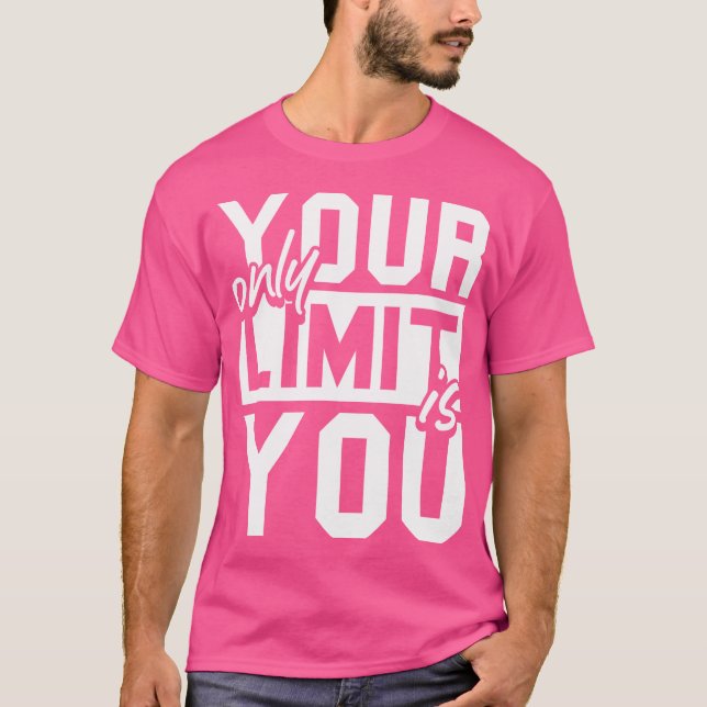 Camiseta O Seu Único Limite É O Seu Peso Malhação De Ocupaç (Frente)