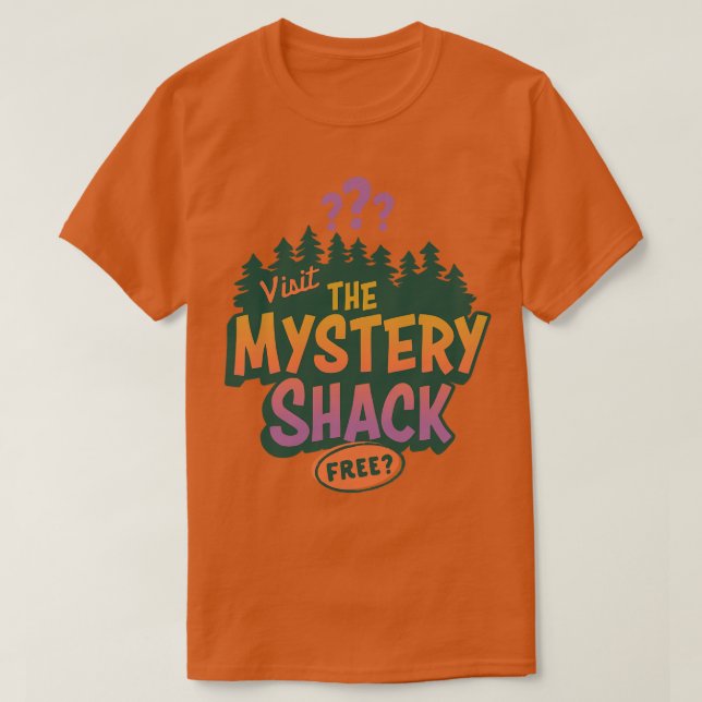 Camiseta O Shack Mistério (Frente do Design)