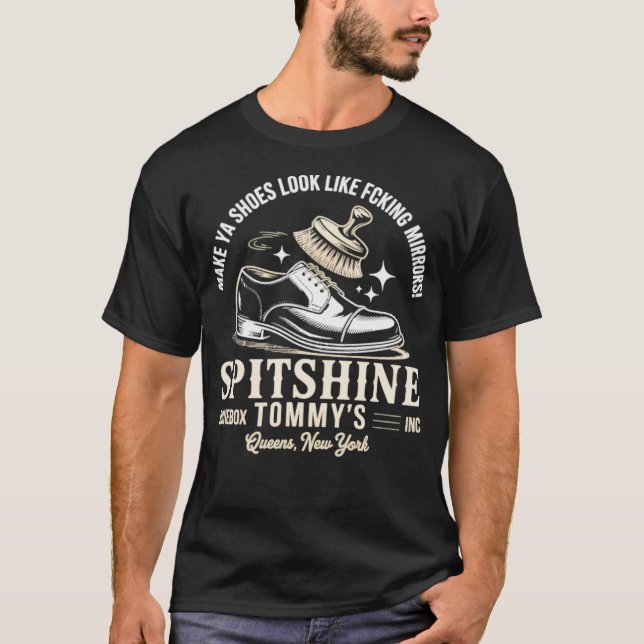 Camiseta O Shinebox do Tommy Spitshine (Frente)