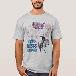 Camiseta O Show Luzes da Liberdade é cinza