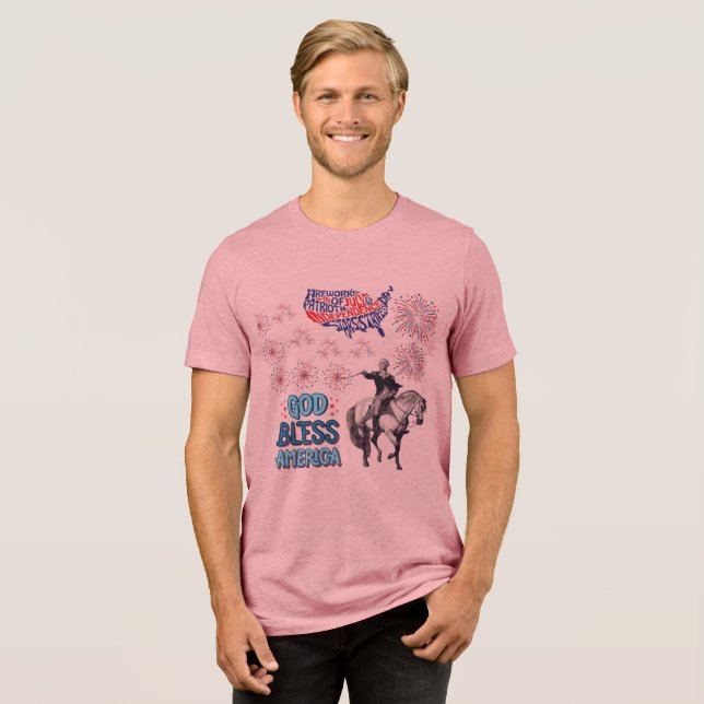 Camiseta O Show Luzes da Liberdade mauve (Frente Completa)