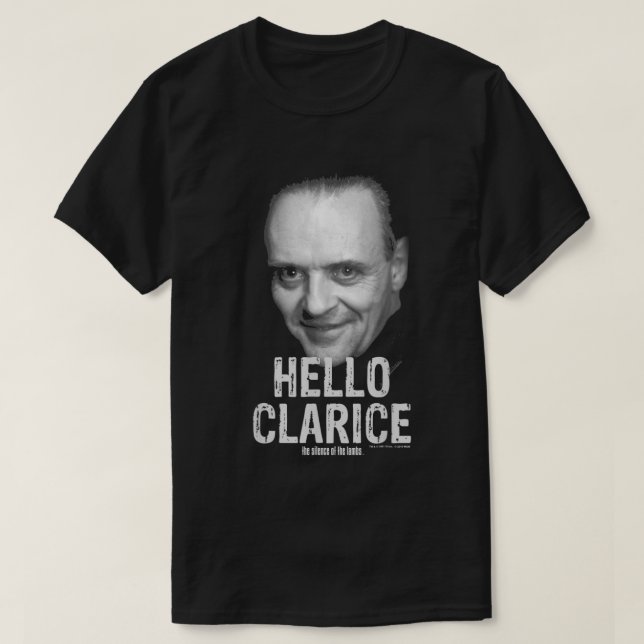 Camiseta O Silêncio Dos Lambs Hannibal Lecter Olá Cla (Frente do Design)