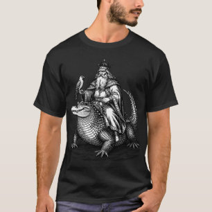 Camiseta O Silencioso Domínio do Portador do Falcão