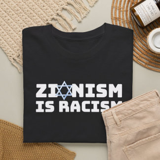Camiseta O sionismo é racismo
