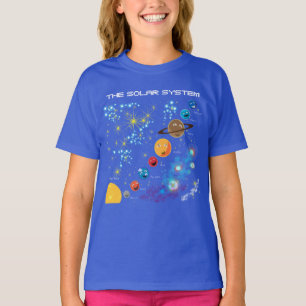 Camiseta O sistema solar