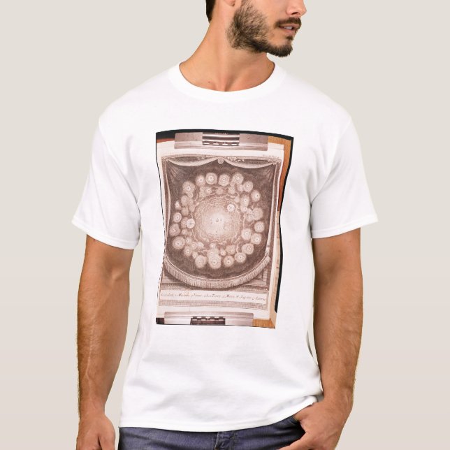 Camiseta O sistema solar (Frente)