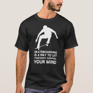 Camiseta O Skateboard É Uma Forma De Os Painéis