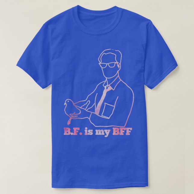 Camiseta O Skinner do BF é o meu rosa do BFF (Frente do Design)