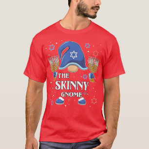 Camiseta O Skinny Gnomo Hanukkah Matching Family Pajama