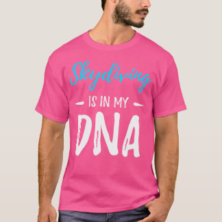 Camiseta O Skydiving Está Na Minha Ideia De Paraquedas Engr