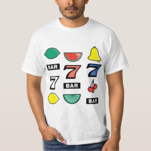 Camiseta O slot machine entalha frutas - jogo para ganhar