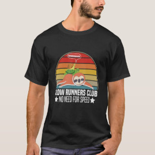 Camiseta O Slow Runners Club Não Precisa De Uma Tartaruga L
