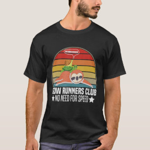 Camiseta O Slow Runners Club Não Precisa De Uma Tartaruga L
