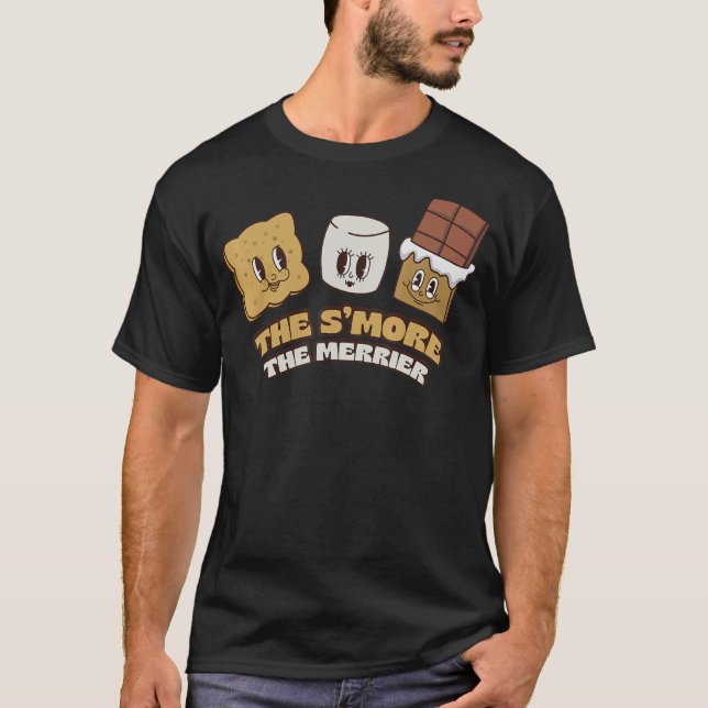 Camiseta O S'more Cute Smore Pun (Frente)