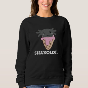 Camiseta O Snaxolotl Axolotl Alinha Sorvete De Animais Doce