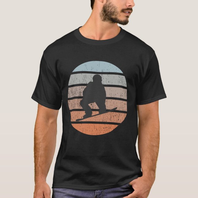 Camiseta O Snowboarder (Frente)