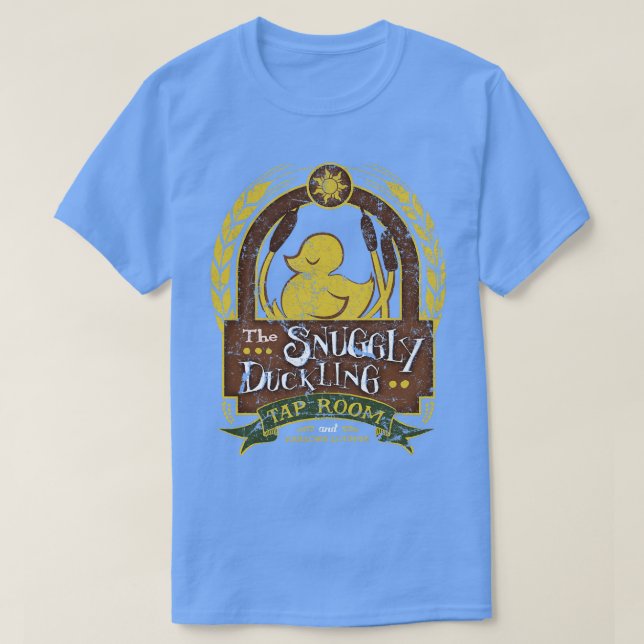 Camiseta O Snuggly Duckling (Frente do Design)