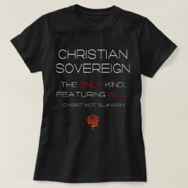 CAMISETA O SOBERANO CRISTÃO LIVRE IRÁ JESUS CRISTIANIDADE