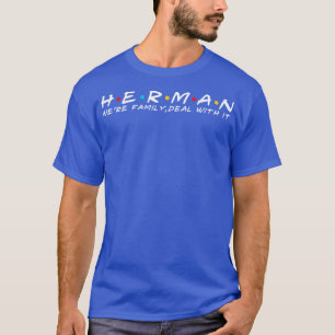 Camiseta O Sobrenome Herman Herman Family Surname Herman