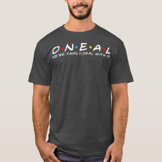 Camiseta O Sobrenome Oneal Sobrenome Da Família Oneal