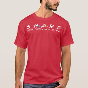 Camiseta O Sobrenome Sharp Family Sharp Surname Sharp