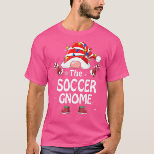 Camiseta O Soccer Gnomo Tree Light Buffalo Xadrez Christma