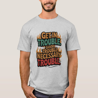 Camiseta O Social John Lewis Tea Envolve-Se Na Necessária P
