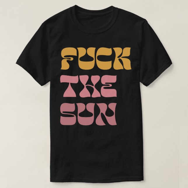 Camiseta O Sol (Frente do Design)