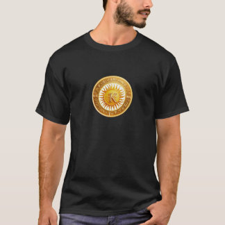 Camiseta O sol brilha com a letra k