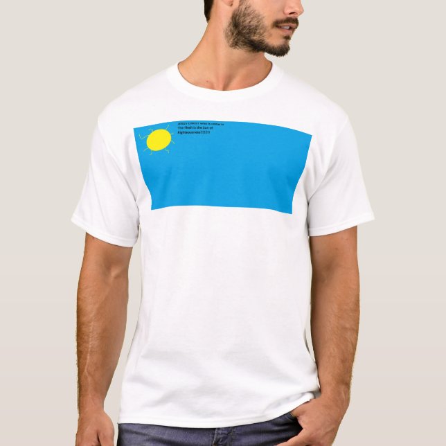 Camiseta O Sol da Justiça (Frente)