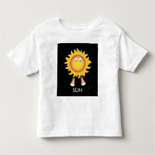 Camiseta O Sol e as Estrelas no Espaço