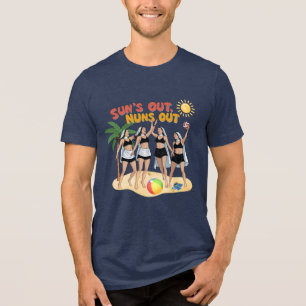 Camiseta O Sol Está Fora, As Freiras Estão Fora