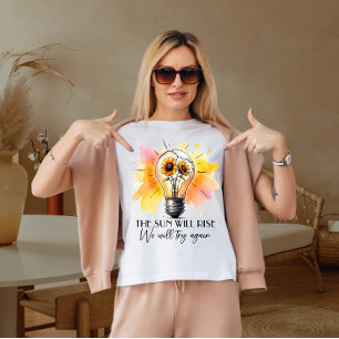 Camiseta O sol vai nascer