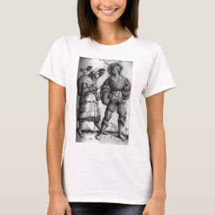 Camiseta "O soldado e sua esposa" - Landsknecht