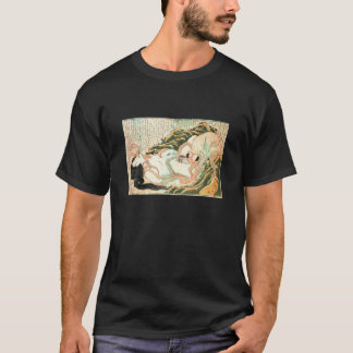 Camiseta O Sonho da Esposa do Pescador Art Vin Japonês