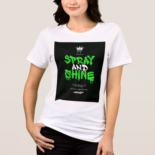 Camiseta O Spray & Shine  (Frente)