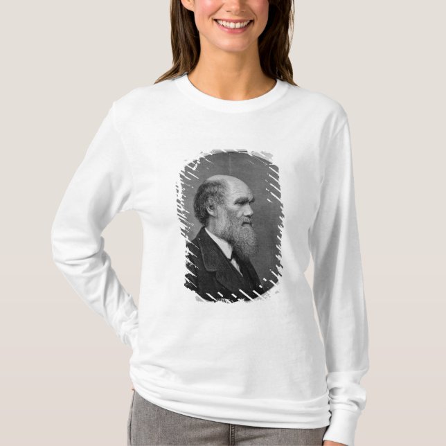 Camiseta O Sr. atrasado C.R. Darwin, FRS, LLD (Frente)