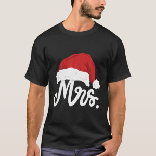 Camiseta O Sr. e a Sra. Papai Noel Casais de Natal