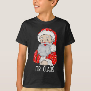 Camiseta O Sr. e a Sra. Papai Noel Casais de Natal