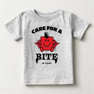 Camiseta O Sr. Forte Preocupa-Se Com Um Pouco De Halloween