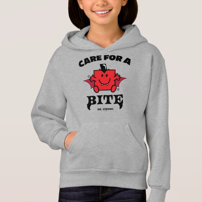 Camiseta O Sr. Forte Preocupa-Se Com Um Pouco De Halloween (Frente)