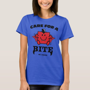 Camiseta O Sr. Forte Preocupa-Se Com Um Pouco De Halloween
