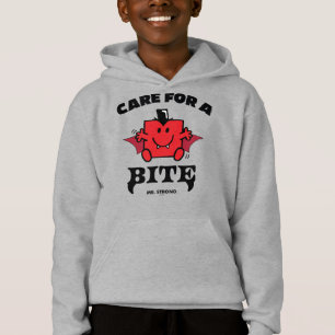 Camiseta O Sr. Forte Preocupa-Se Com Um Pouco De Halloween